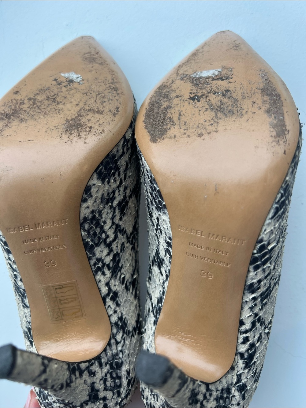 Isabel Marant Python Heels - Picture 4 of 8